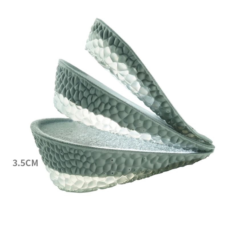 Стельки с увеличением роста силикагелевые дышащие вставки из пены эффектом