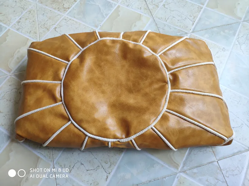 Декоративная мягкая круглая подушка без сердечника 55*55*35 см | Дом и сад