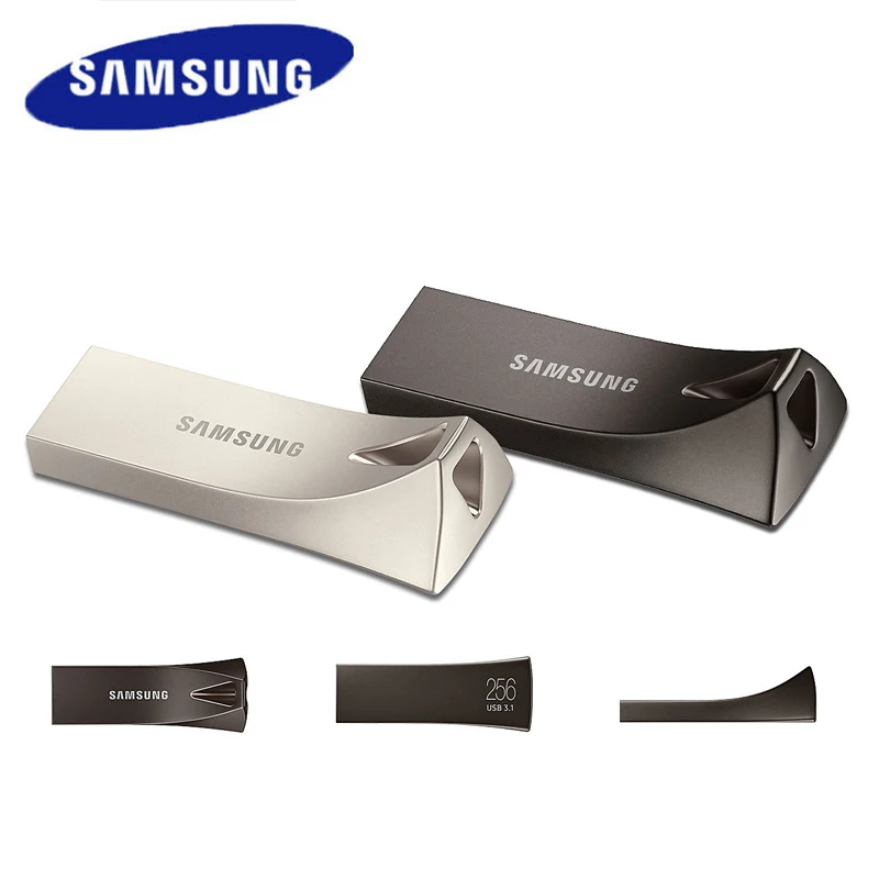 

SAMSUNG USB Flash Drive USB 3.1 64GB Pen Drives 300MB/s High Speed BAR Plus Memory Stick 128GB 256GB 400MB/s Flash Disk