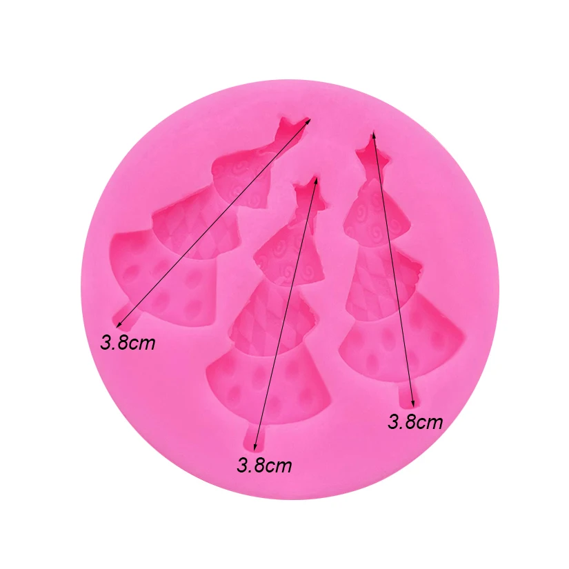 Звезда Рождественская елка силиконовая форма для поделок искусственные