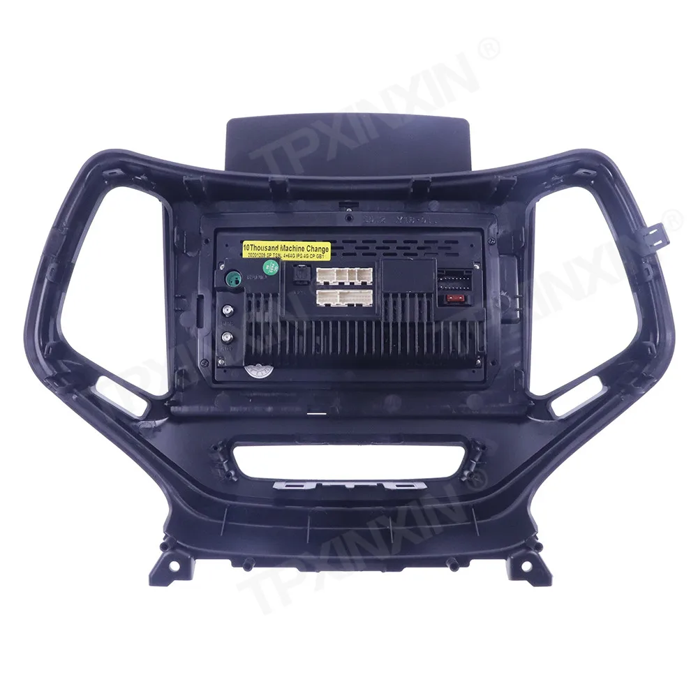 구매 지프 체로키 2014-2018 용 안드로이드 10 128G 무선 카플레이 터치 스크린 스테레오 수신기 자동차 GPS 네비게이션 라디오 플레이어 라디오