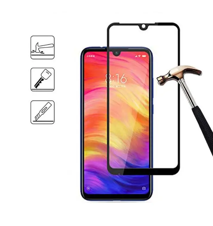 Xiaomi redmi note 7 пленка из закаленного стекла для мобильного телефона, Защитная пленка для мобильного HD пленка для передней панели для xiaomi redmi note 7 Pro note 5 6 mi на возраст 6, 8, 9