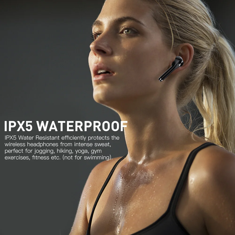 EZEAR Q70Y TWS wireless Bluetooth 5.0 earphone Touch Control Earphones Sports 3D stereo earphones KZ ZSN PRO | Электроника