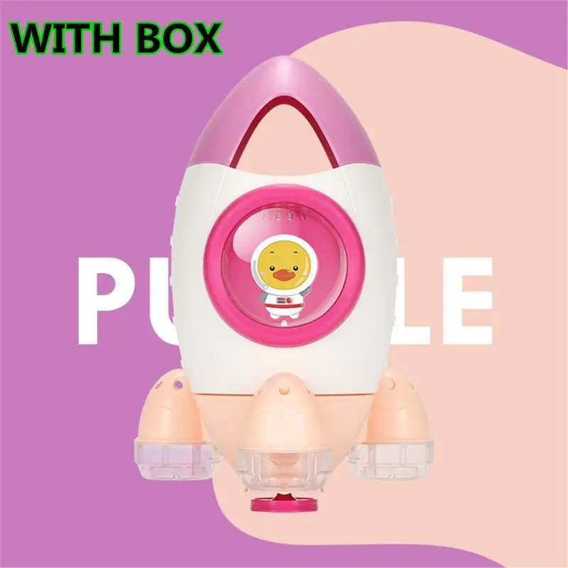 

Rocket Bath Toy Rotating Water Spray Baby Wash Hair Useful For Baby Kids