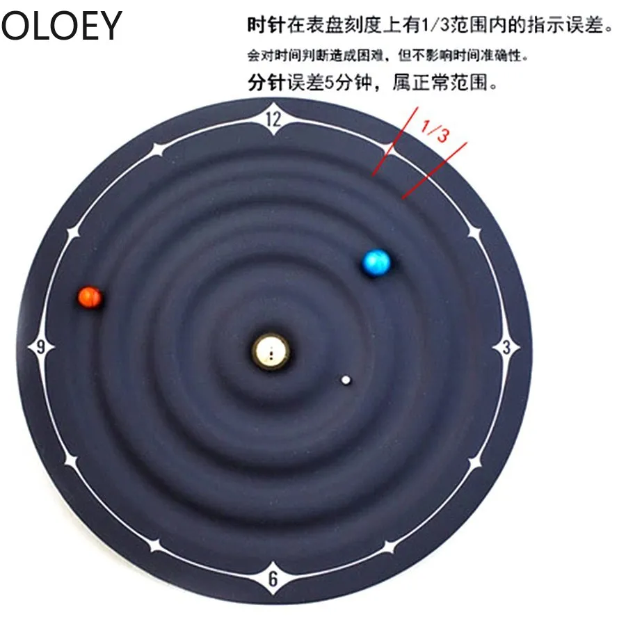 Магнитные настенные часы со звездами домашний декор бесшумные концептуальные с