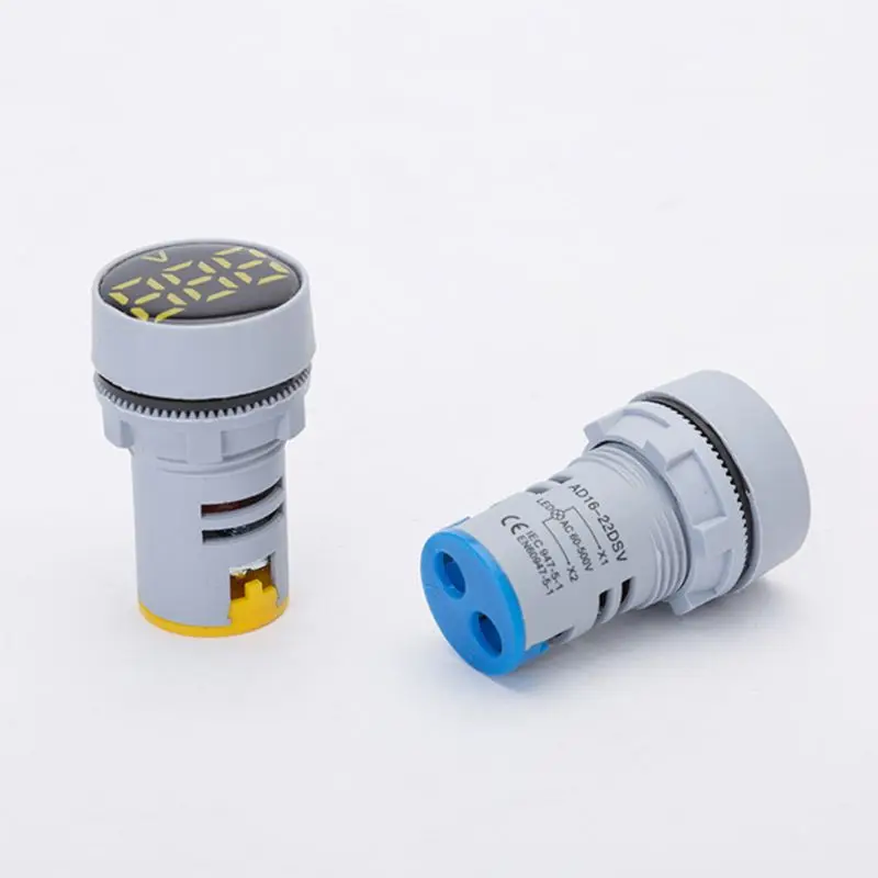 24 500 В переменного тока Вольтметр 22 мм круглый Вольт Датчик электрический