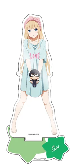 

Anime Saekano: How to Raise a Boring Girlfriend Megumi Kato Acrylic Stand Figure Model Desktop Decor Pajamas Series Xmas Gifts