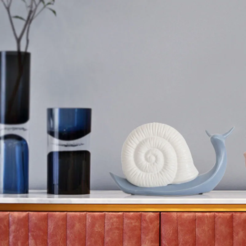 

Nordic Creative Snail Ornaments Home Accessories Living Room Room Wine Cabinet Bedroom Decorations
