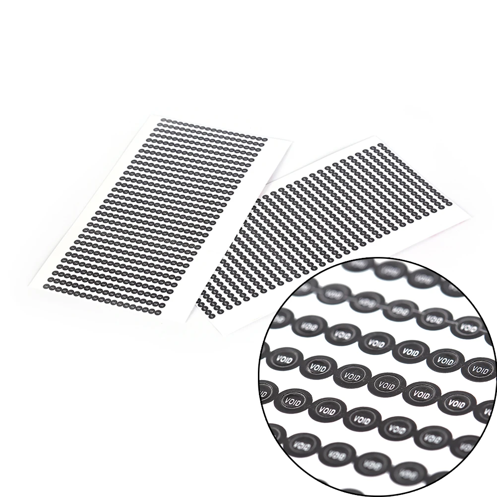 

1000pcs/lot 2.5mm Round Void Sticker Warranty "void" If Seal Broken Or Removed Sealing Label If Tampered