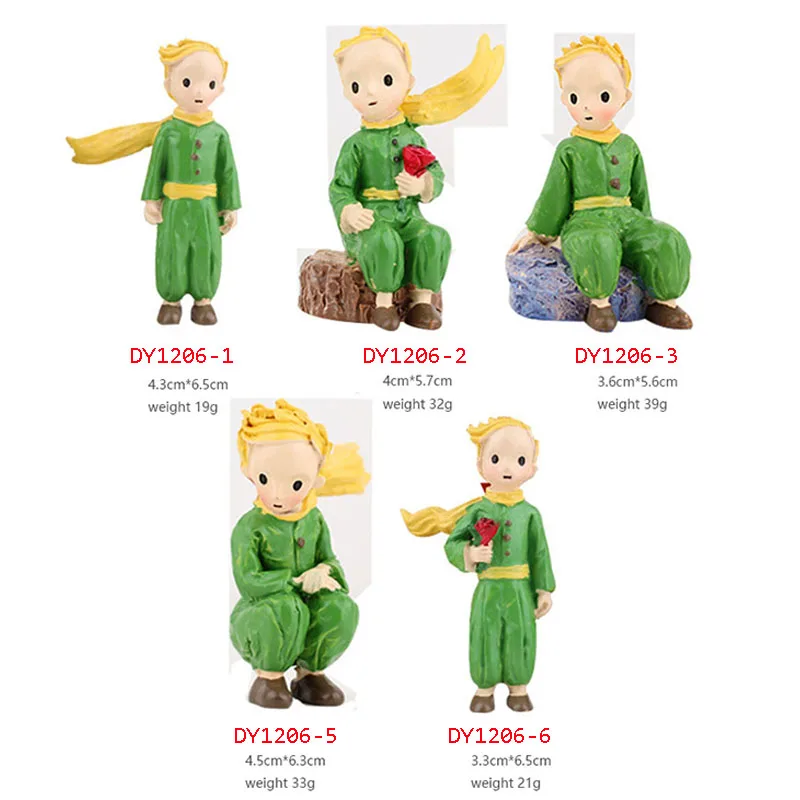 С принтом Маленький принц модель розовые ручная работа Феи милые фигурки детские