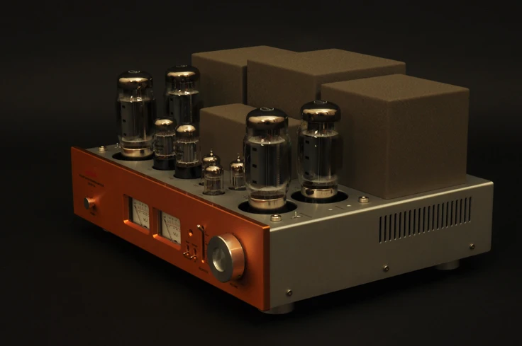 Q 017 линия набор магнитных LM 501IA интегрированный ламповый усилитель класса AB KT120 * 4