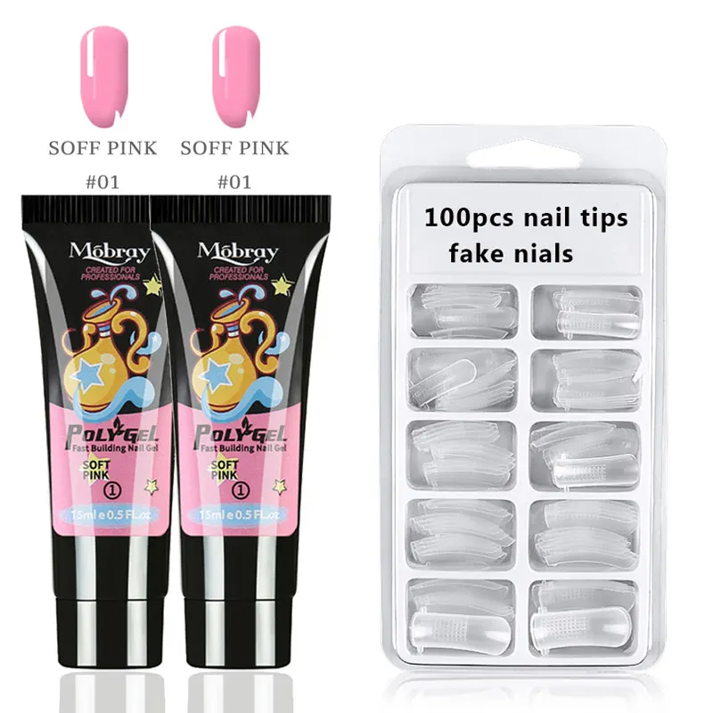 15 мл поли набор гель лаков для ногтей наращивания Гель лаки строительный акрил