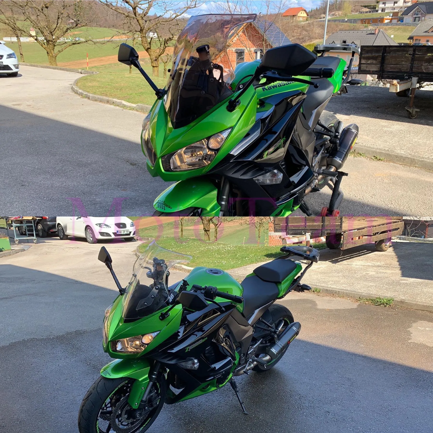 Новый для Kawasaki NINJA 1000 Z1000 SX Z1000SX 2011 2012 2013 2014 2015 2016 11 16 мотоциклетное ветровое