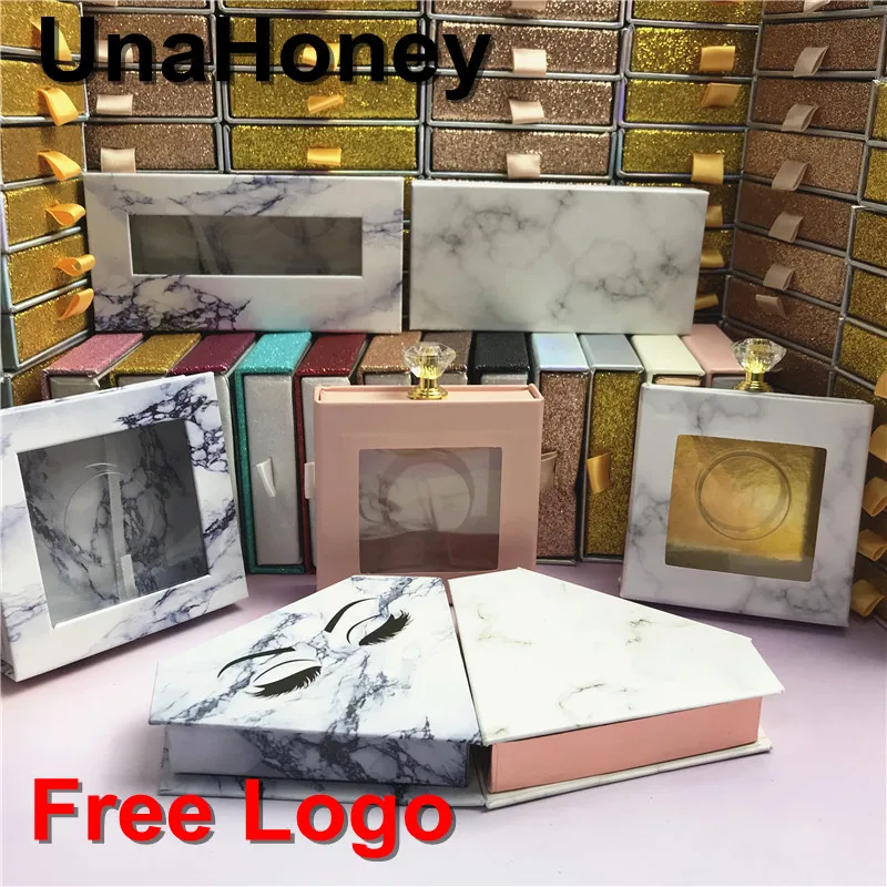 Коробка для упаковки накладных ресниц из норки под заказ с вашим логотипом