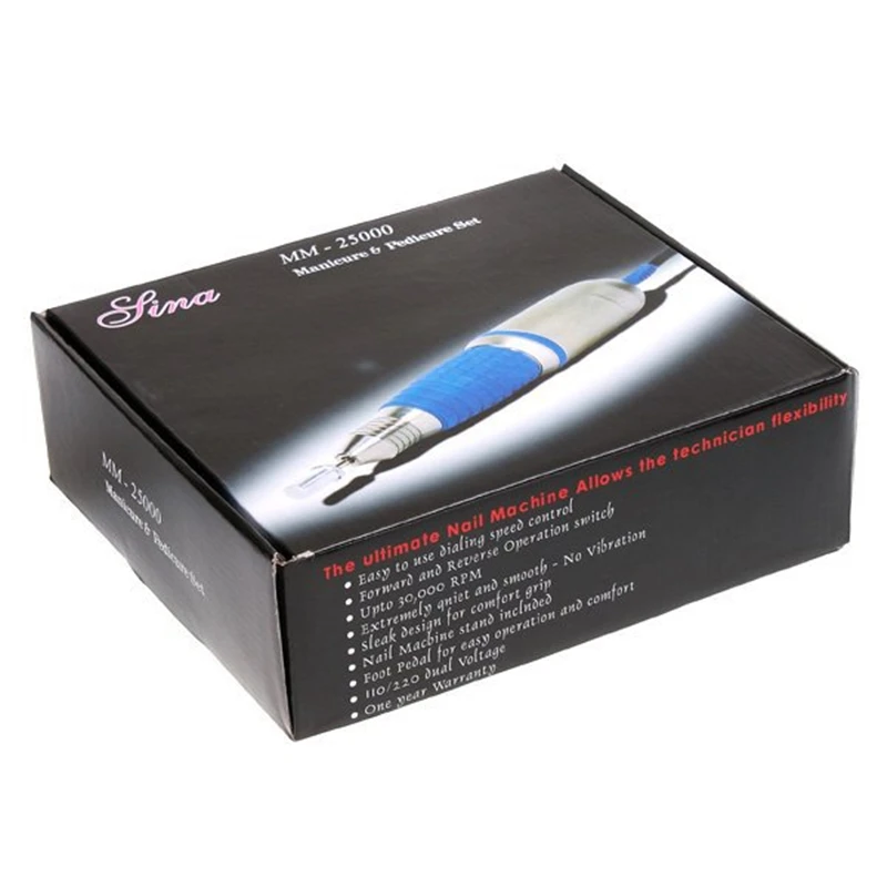 Аппарат для маникюра и педикюра Электрический 30000 об/мин 65 Вт | Красота здоровье