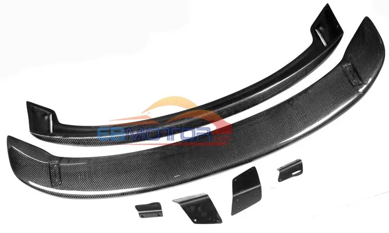 Real Carbon Fiber MSPEED GT SPORT REAR WING TRUNK SPOILER 1PAIR WITH Bracket For MAZDA RX8 04-11 T017 | Автомобили и мотоциклы
