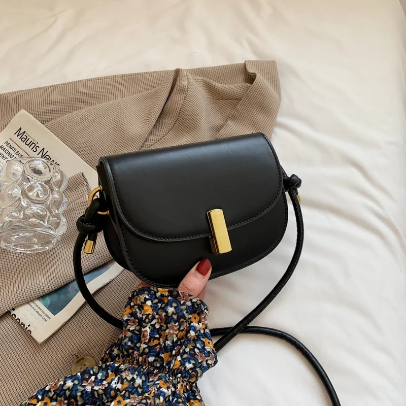 

Niche Design Bag Women's New Fashion Net Red Saddle Bag Versatile Single Shoulder Messenger Bag