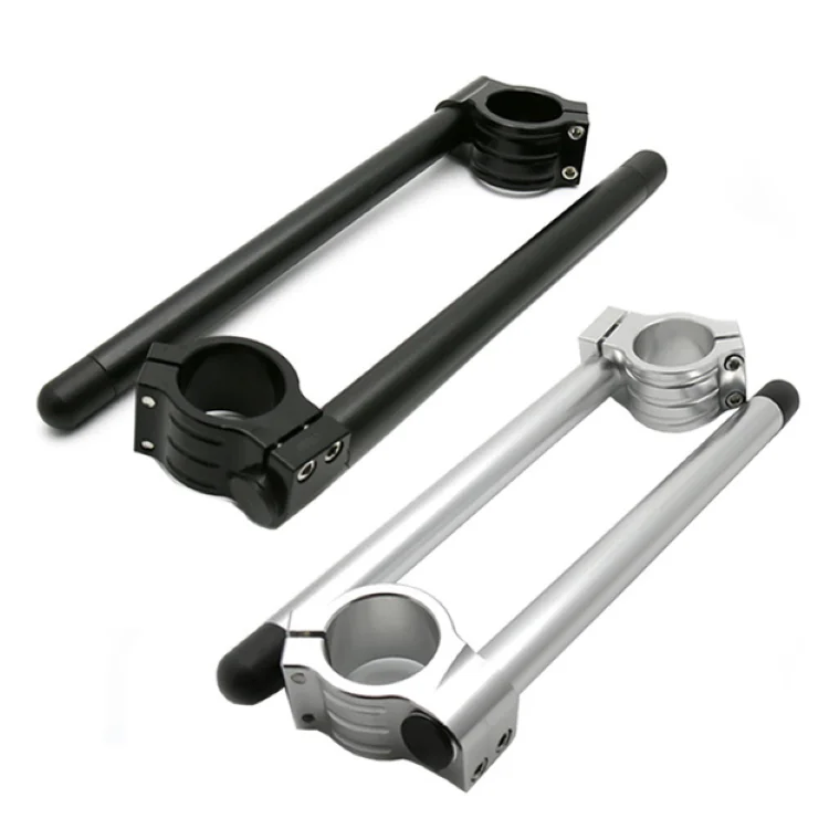 

Universal Accessories Motorcycle Separate Handle Bars Racing Adjustable CNC Aluminum Clip 29/31/32/33/35/36/37/39/41/45/48/51mm