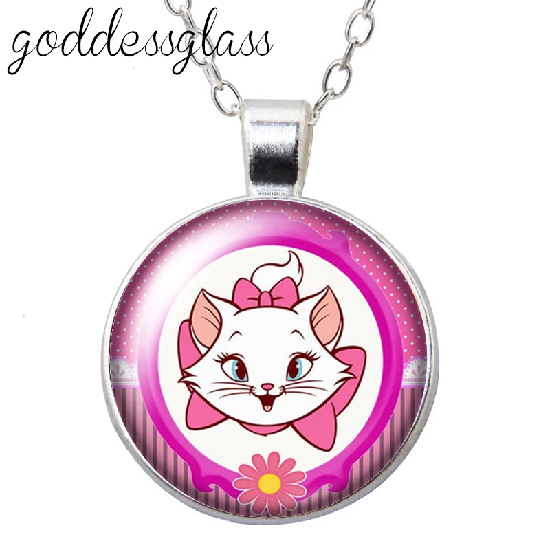 Ожерелье с подвеской в виде кота Мари из мультфильма Disney |