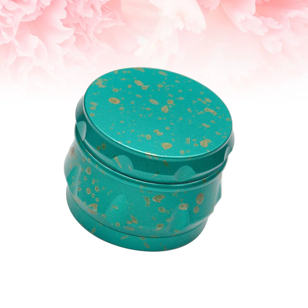 

60 мм Четырехслойный измельчитель для сигарет, табака, ручной измельчитель, травяной цвет, цвет зеленый