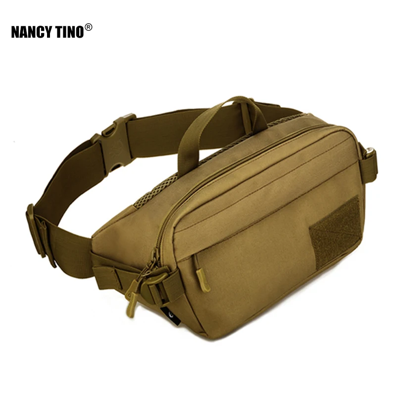 

NANCY TINO Outdoor Tactical Waist Bag Sports Military Camo Camping Shoulder Chest bag Hunting Army Climbing Travel Crossbody