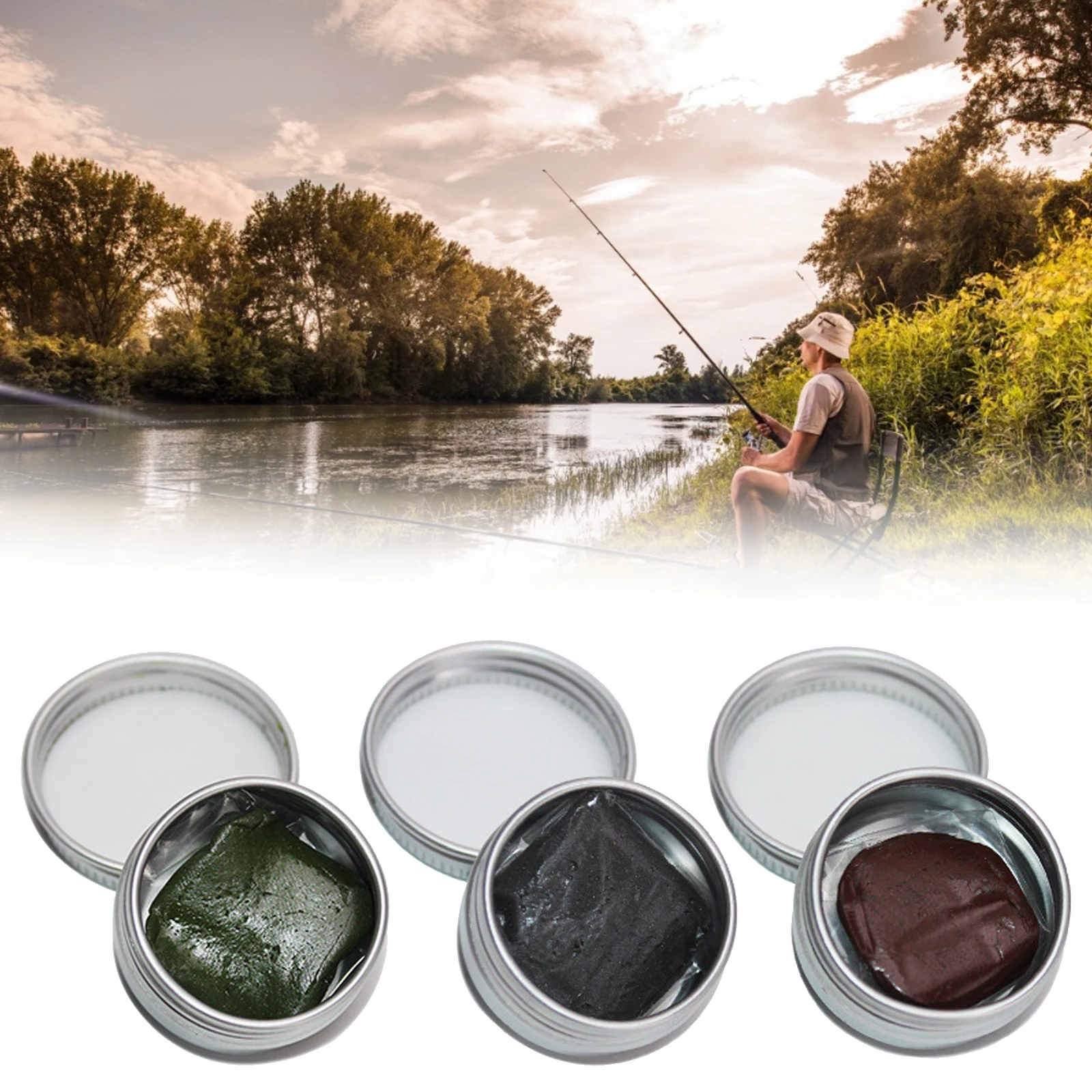 

15g Tungsten Mud Rig Putty Soft Leading Sinker Weight Carp Fishing Weight Sinkers Terminal Tackle Portable Fishing Accessories