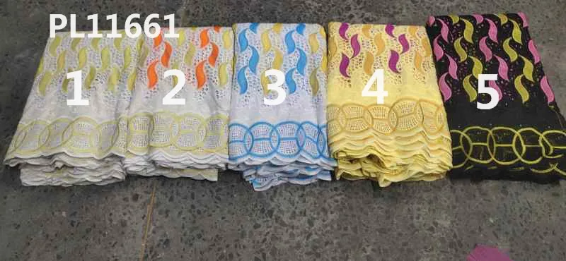 

Madison African Lace Fabric 2020 High Quality Lace Hole Nigerrian Swiss 100%Cotton Voile Lace In Switzerland For Party Sewing