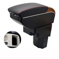 arm rest for hyundai solaris armrest box center console central store content box with cup holder usb interface