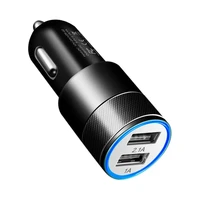 2 1a 5v dual usb car charger 2 port cigarette lighter adapter charger usb power adapter for all smart phones charger fast