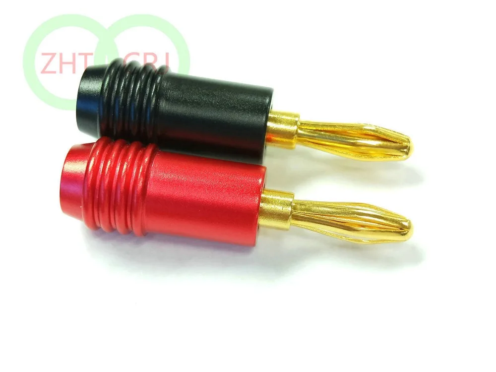 10 шт. высококачественный 4 мм позолоченный разъем для колонки типа банан (скидка