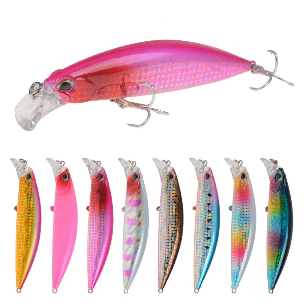 

sinking Minnow Fishing Lure 9.5cm 30g Crankbait Wobblers Bass Artificial Baits Pike Carp Lures Swimbait Pesca fishing tackle