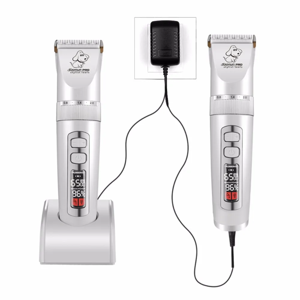 Профессиональный триммер BaoRun P9 для кошек и собак 2000 мАч электрическая