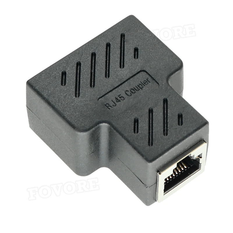 От 1 до 2 способов LAN Ethernet сетевой кабель RJ45 Женский адаптер разъём разветвитель