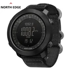 Смарт-часы North Edge Апачи, многофункциональные водонепроницаемые часы для занятий спортом на открытом воздухе, альпинизма