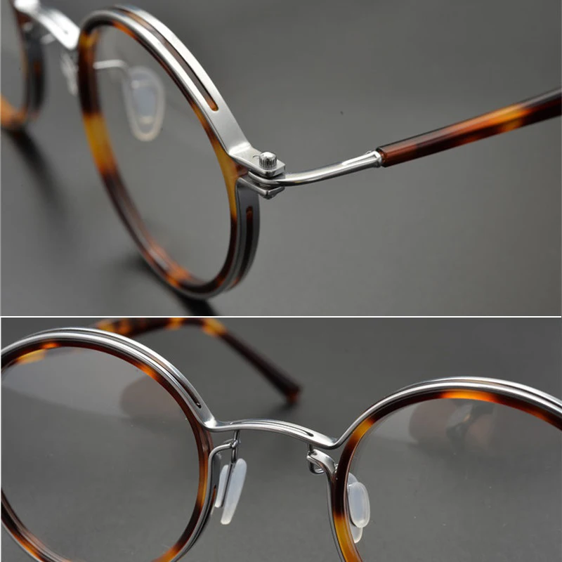 Очки Zerosun круглые унисекс брендовые японские очки для мужчин и женщин в винтажном