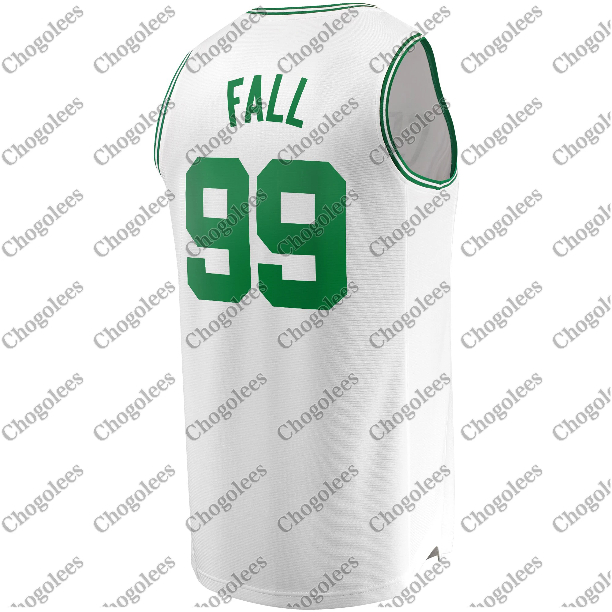 

Men Basketball Jersey Tacko Fall Boston Branded 201920 Fast Break Jersey White Association Edition