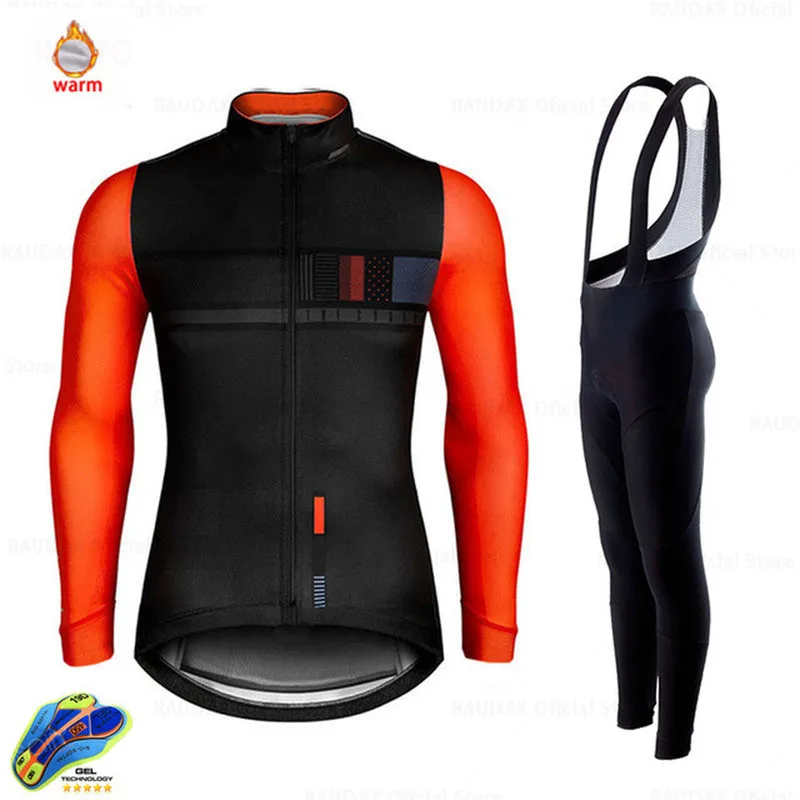 

2021 Pro Team Winter Cycling Clothes Ineos Long Sleeve Cycling Jersey Suit Outdoor Bike MTB Cycling Clothing Bib Pants Set