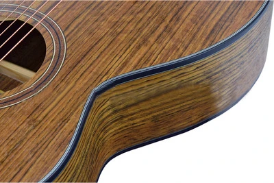 41 дюймов Акустическая гитара из Сапеле Guitarra 5 секций EQ box Гитара для начинающих