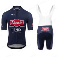 2021 alpecin fenix cycling suits road bike clothing mens bib shorts sets mtb bicycle jersey clothes maillot ciclismo kit