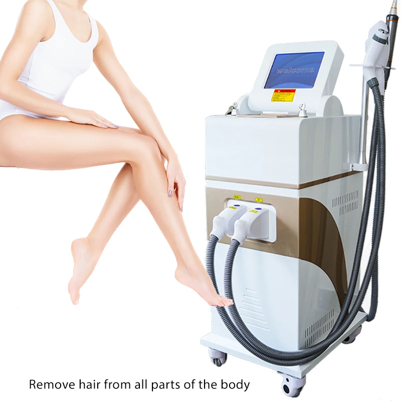 

Ice cold Laser Comfortable IPL Hair Removal Machine Multi-Function Laser Hair Removal Instrument