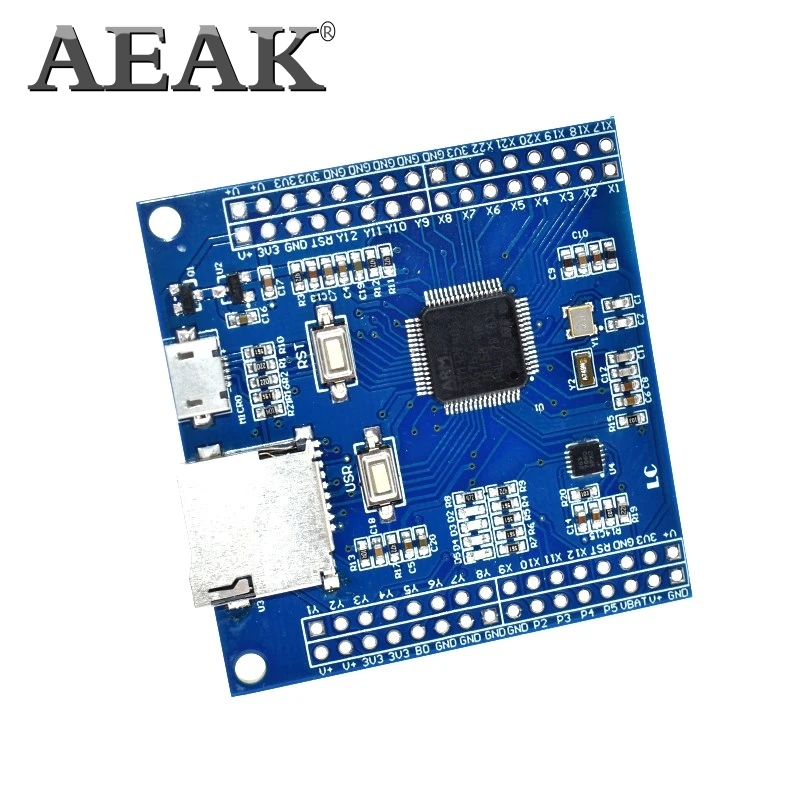 Макетная плата AEAK STM32 STM32F405RGT6 для MicroPython PyBoard STM32F405 Core|Интегральные схемы| |