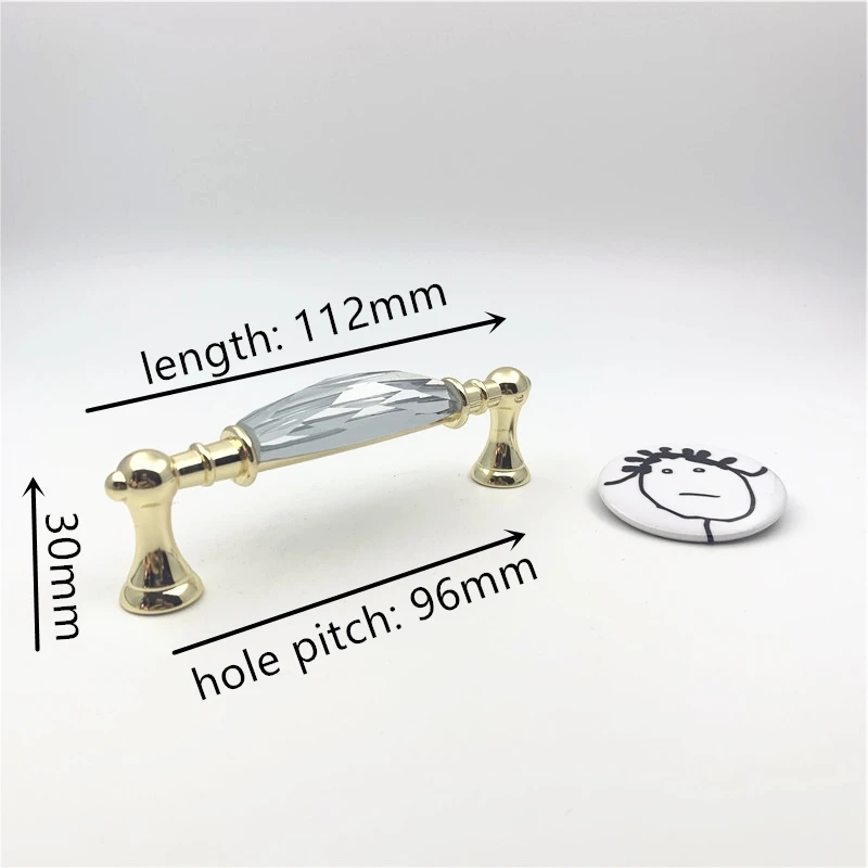 

Хрустальные ручки для шкафов LCH 96 мм