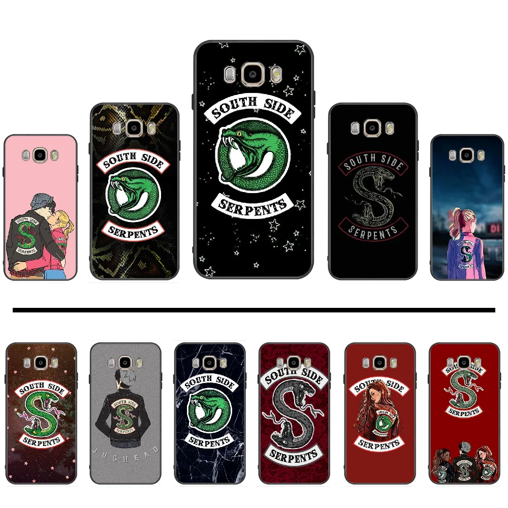 Чехол для телефона с надписью South Side serpents чехол Samsung Galaxy J2 J4 J5 J6 J7 J8 2016 2017 2018 Prime Pro plus
