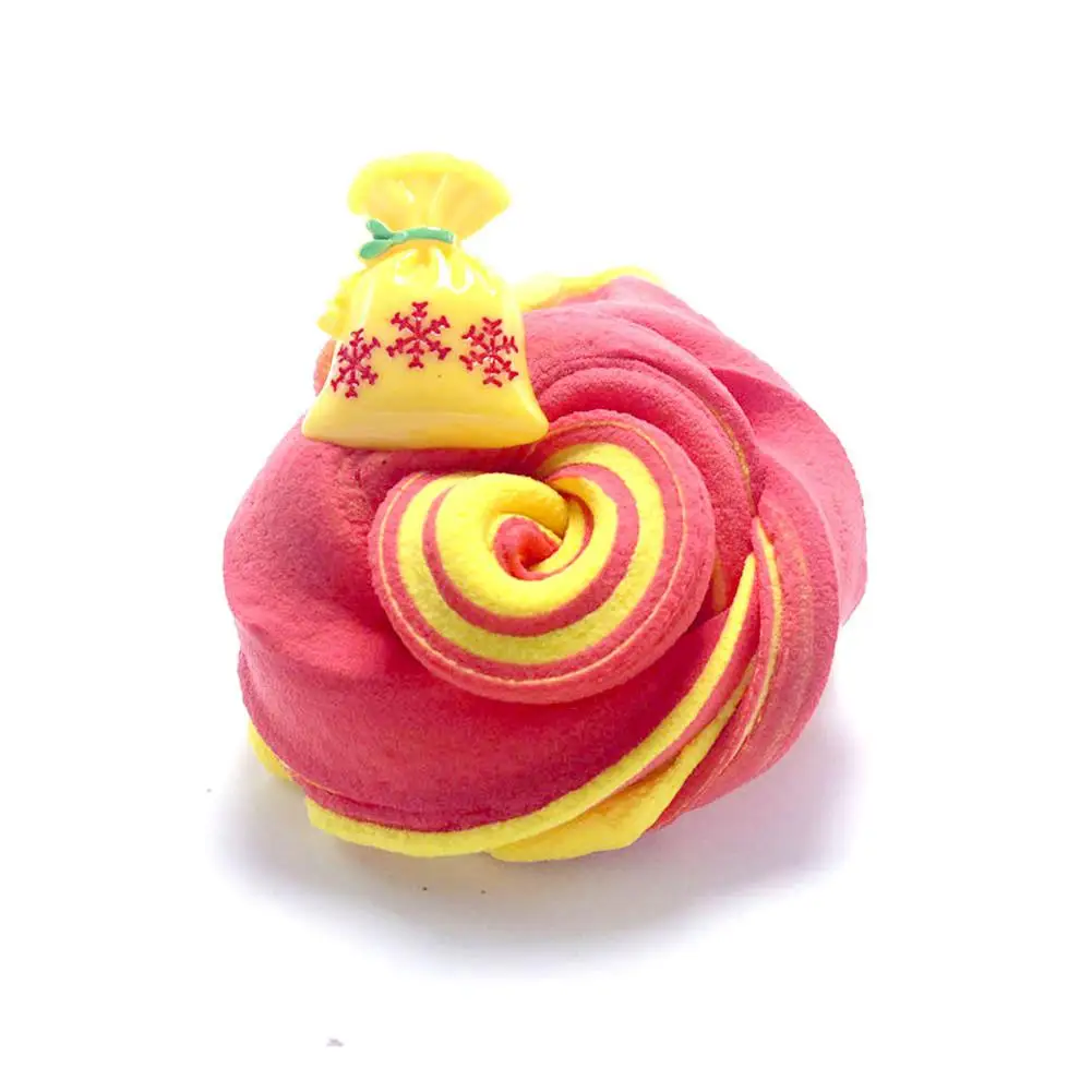 

Children Colorful Mud 60ml Christmas Style Slime Mud DIY Stress Relief Plasticene Toys Christmas Gift