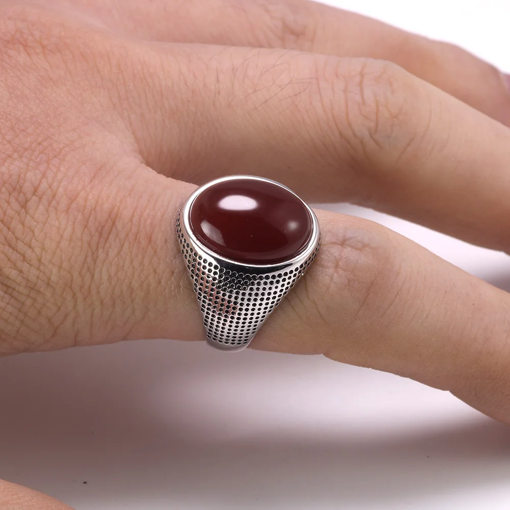 Оригинальные однотонные кольца из стерлингового серебра 925 пробы крутые