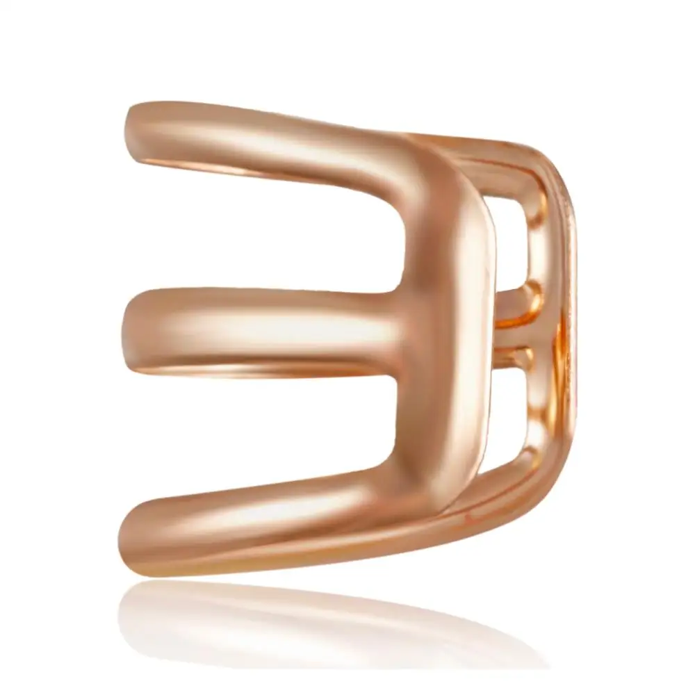 1Pcs Ear Clip Temperament Simple Unisex Fashion Jewelry Cartilage Punk Rock Cuff Wrap No Piercing-Clip On Earrings for Women Men - Окраска металла: 2