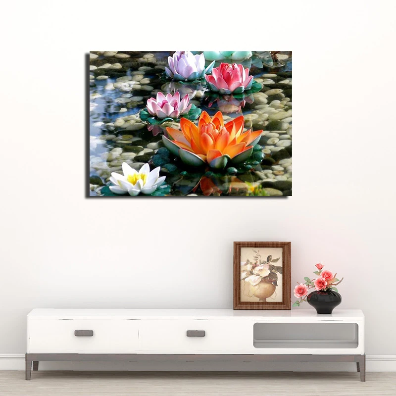 DPF 5D Round/Square full Diamond Painting Cross Stitch flower Embroidery Mosaic Needlework kits Home Decor | Дом и сад