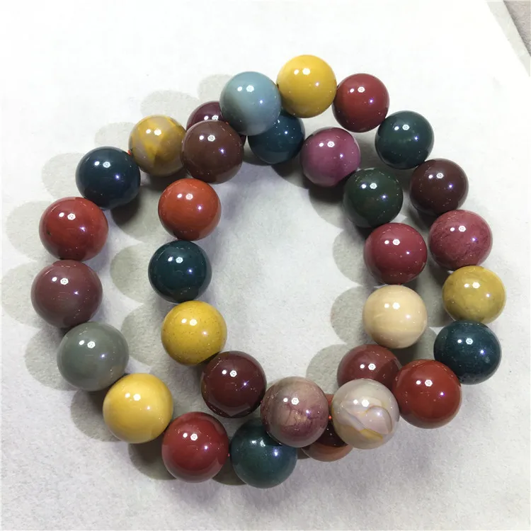 

Natural Alxa agate bracelet agate crystal bracelet