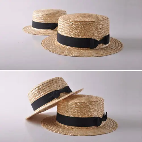 Цветная соломенная шляпа ручной работы для мамы и ребенка летняя пляжная женщин |