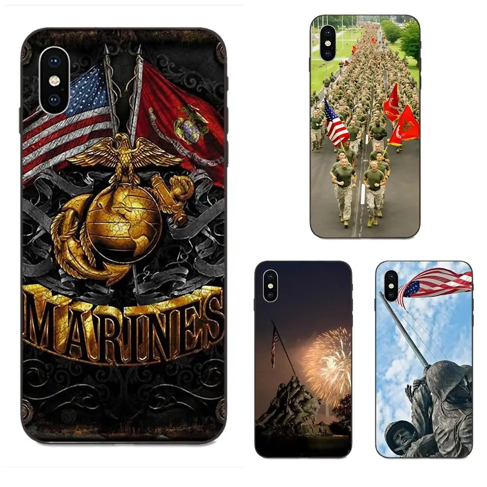 Роскошный телефонный чехол Usmc для Xiaomi Redmi Note 2 3 4 4A 4X 5 5A 6 6A 7 Go Plus Pro S2 Y2|Бамперы| |